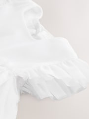 White Mesh Baby Dress (0mths-2yrs) - Image 5 of 6