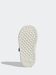 adidas Blue Grand Court Trainers - Image 7 of 9