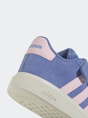 adidas Blue Grand Court Trainers - Image 9 of 9