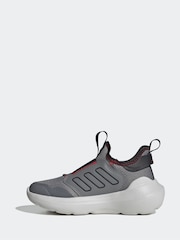 adidas Grey Tensaur Comfort Kids Trainers - Image 2 of 9