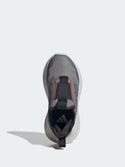 adidas Grey Tensaur Comfort Kids Trainers - Image 6 of 9