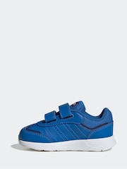 adidas Blue Tensaur Switch Trainers - Image 2 of 9