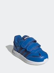 adidas Blue Tensaur Switch Trainers - Image 3 of 9