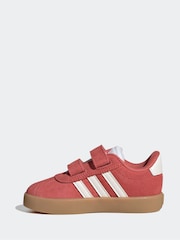 adidas Red VL Court 3.0 Trainers - Image 2 of 9
