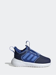 adidas Blue Tensaur Comfort Trainers - Image 1 of 9
