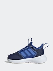 adidas Blue Tensaur Comfort Trainers - Image 2 of 9
