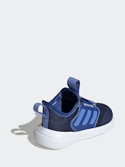 adidas Blue Tensaur Comfort Trainers - Image 4 of 9