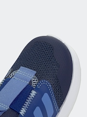 adidas Blue Tensaur Comfort Trainers - Image 8 of 9