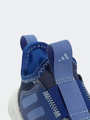 adidas Blue Tensaur Comfort Trainers - Image 9 of 9
