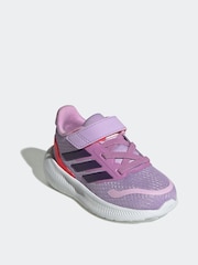 adidas Purple Runfalcon 5 Running Trainers - Image 3 of 9
