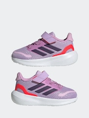 adidas Purple Runfalcon 5 Running Trainers - Image 4 of 9