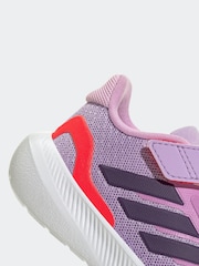 adidas Purple Runfalcon 5 Running Trainers - Image 9 of 9