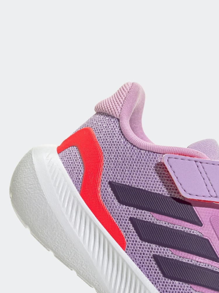 adidas Purple Runfalcon 5 Running Trainers - Image 9 of 9