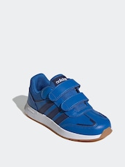 adidas Blue Tensaur Switch CF C Trainers - Image 3 of 9