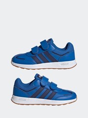 adidas Blue Tensaur Switch CF C Trainers - Image 7 of 9