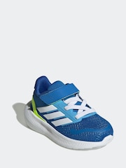 adidas Blue Runfalcon 5 Running Trainers - Image 3 of 9