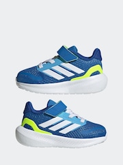 adidas Blue Runfalcon 5 Running Trainers - Image 5 of 9