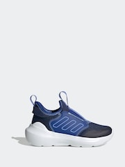 adidas Blue Tensaur Comfort Trainers - Image 1 of 9