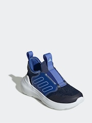 adidas Blue Tensaur Comfort Trainers - Image 3 of 9