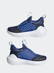adidas Blue Tensaur Comfort Trainers - Image 7 of 9