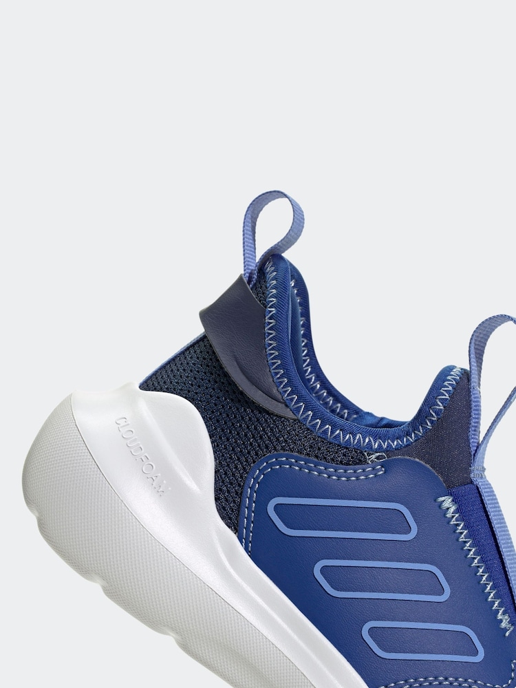 adidas Blue Tensaur Comfort Trainers - Image 9 of 9