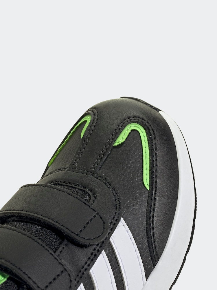 أسود - حذاء رياضي للأطفال بإغلاق بشريط لاصق Tensaur Switch من adidas - صورة 10 من 10 أسود - حذاء رياضي للأطفال بإغلاق بشريط لاصق Tensaur Switch من adidas - صورة 10 من 10