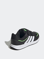 أسود - حذاء رياضي للأطفال بإغلاق بشريط لاصق Tensaur Switch من adidas - صورة 5 من 10