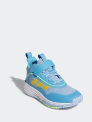 adidas Blue Ownthe Game 3.0 K Trainers - Image 3 of 9