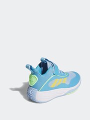 adidas Blue Ownthe Game 3.0 K Trainers - Image 4 of 9