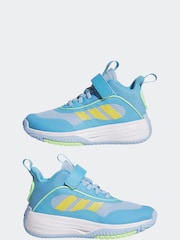 adidas Blue Ownthe Game 3.0 K Trainers - Image 5 of 9