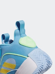 adidas Blue Ownthe Game 3.0 K Trainers - Image 8 of 9