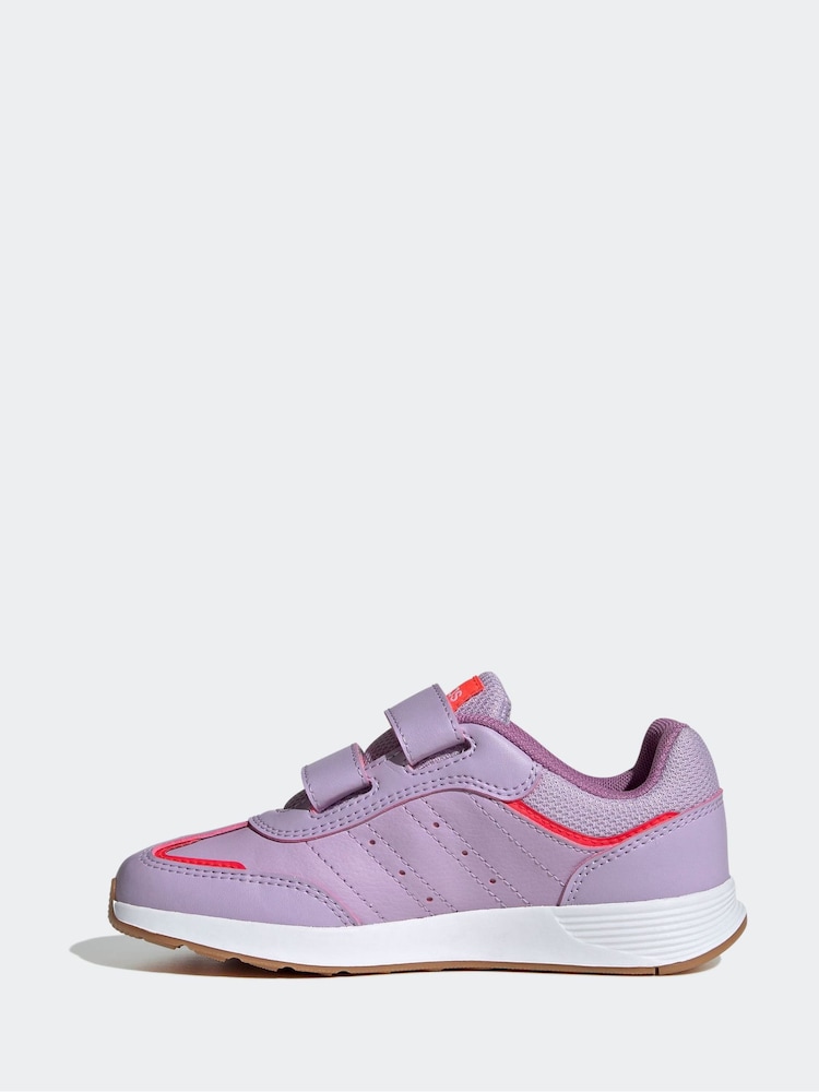 adidas Purple Tensaur Switch CF C Trainers - Image 2 of 9
