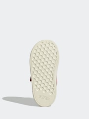 adidas Red Grand Court Trainers - Image 7 of 9