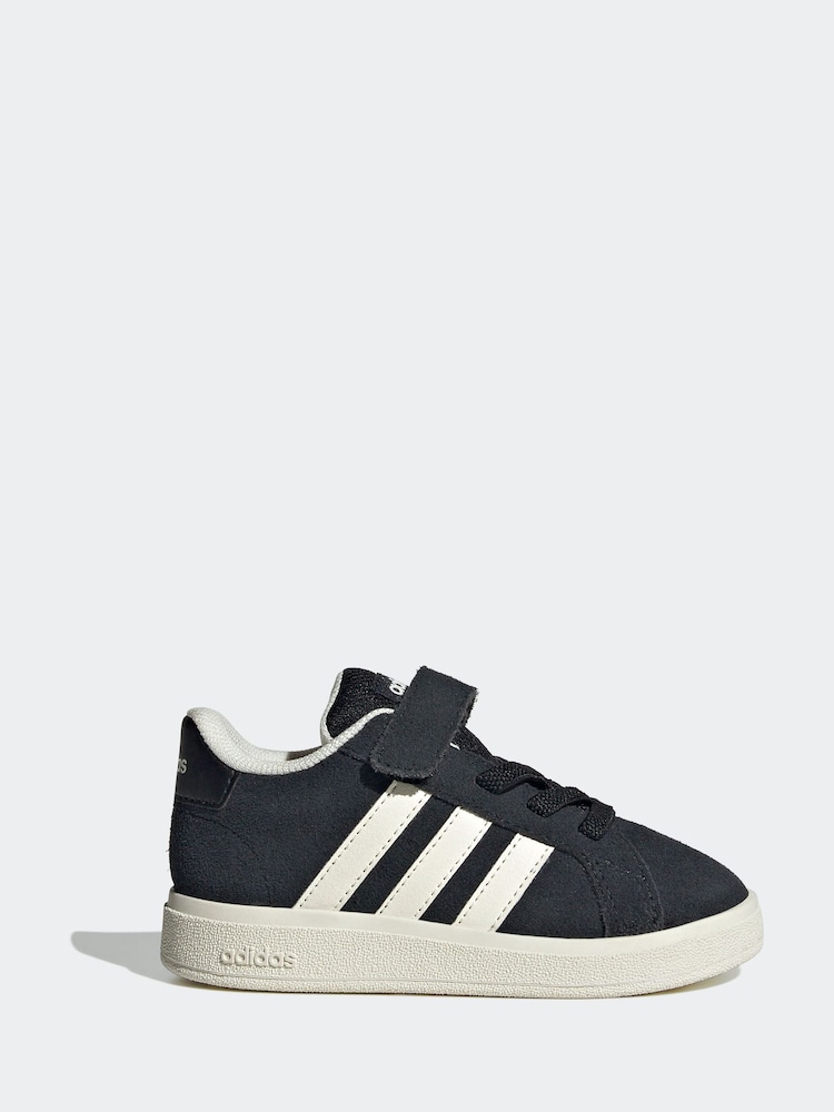 adidas Black Grand Court Trainers - Image 1 of 9
