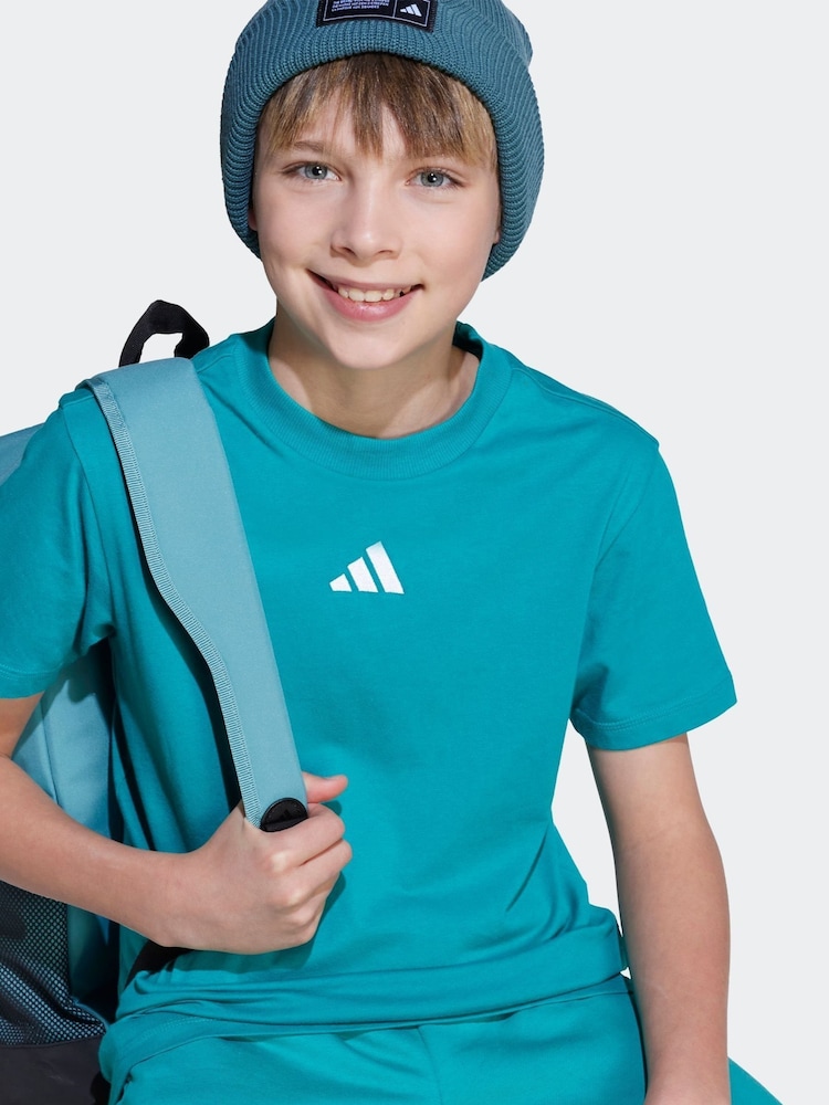 adidas Green Essentials T-Shirt Kids - Image 1 of 5