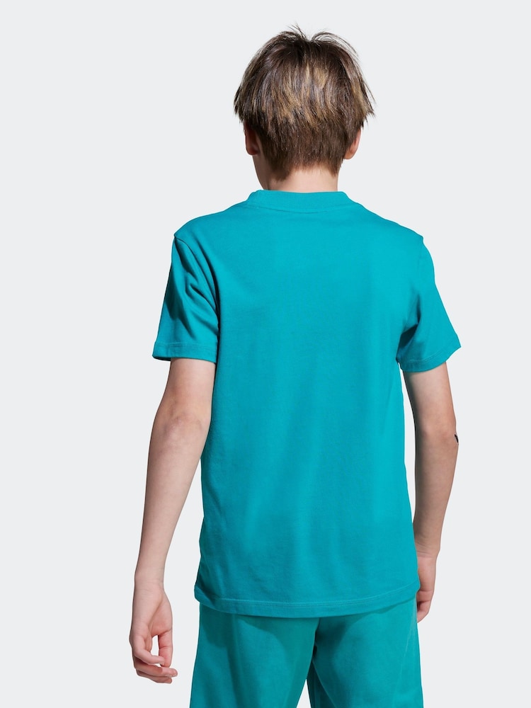 adidas Green Essentials T-Shirt Kids - Image 2 of 5