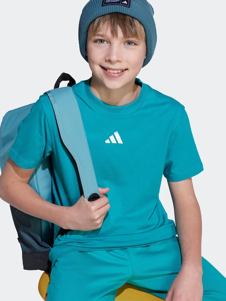 adidas Green Essentials T-Shirt Kids - Image 5 of 5