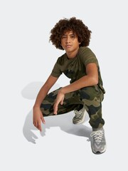 adidas Green Essentials Camo Cotton T-Shirt Kids - Image 5 of 6