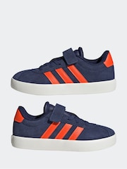 adidas Blue VL Court 3.0 Trainers - Image 5 of 9