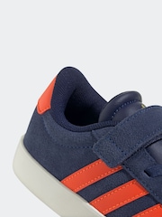 adidas Blue VL Court 3.0 Trainers - Image 8 of 9