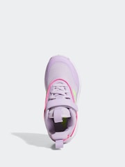 adidas Purple Ownthegame 3.0 K Trainers - Image 6 of 9