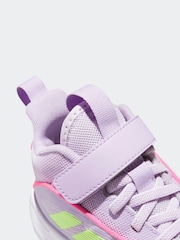 adidas Purple Ownthegame 3.0 K Trainers - Image 8 of 9