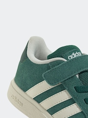 adidas Green Grand Court Trainers - Image 8 of 9
