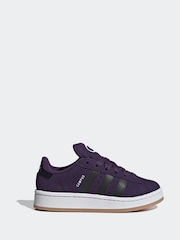 Vijolična - Adidas Originals Campus 00s Elastic Čipke Kids Trainers - Slika 1 iz 9