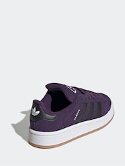 Vijolična - Adidas Originals Campus 00s Elastic Čipke Kids Trainers - Slika 4 iz 9