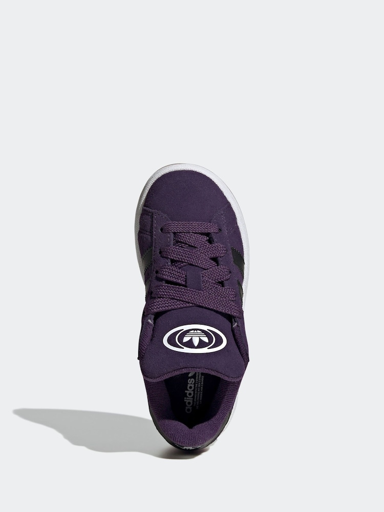 Buy adidas Originals Purple Campus 00s Elastic Lace Kids Trainers from Next  USA
