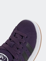 Vijolična - Adidas Originals Campus 00s Elastic Čipke Kids Trainers - Slika 8 iz 9