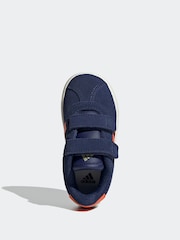 adidas Blue VL Court 3.0 Trainers - Image 6 of 9