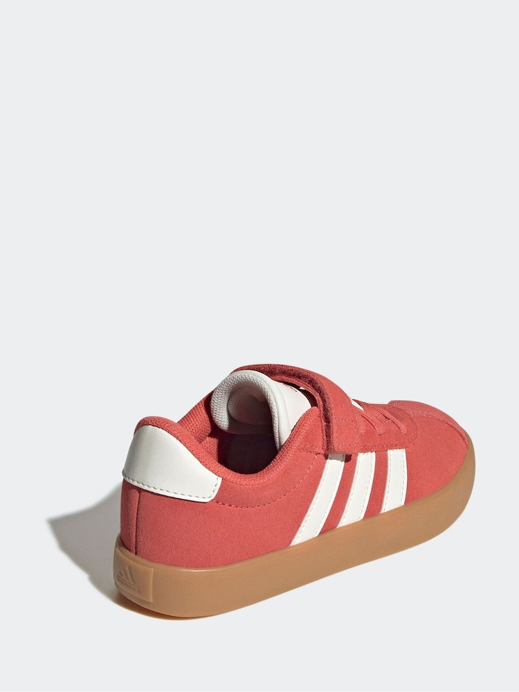 Buy adidas Red VL Court 3.0 Hook and Loop Kids Trainers from Next Chile