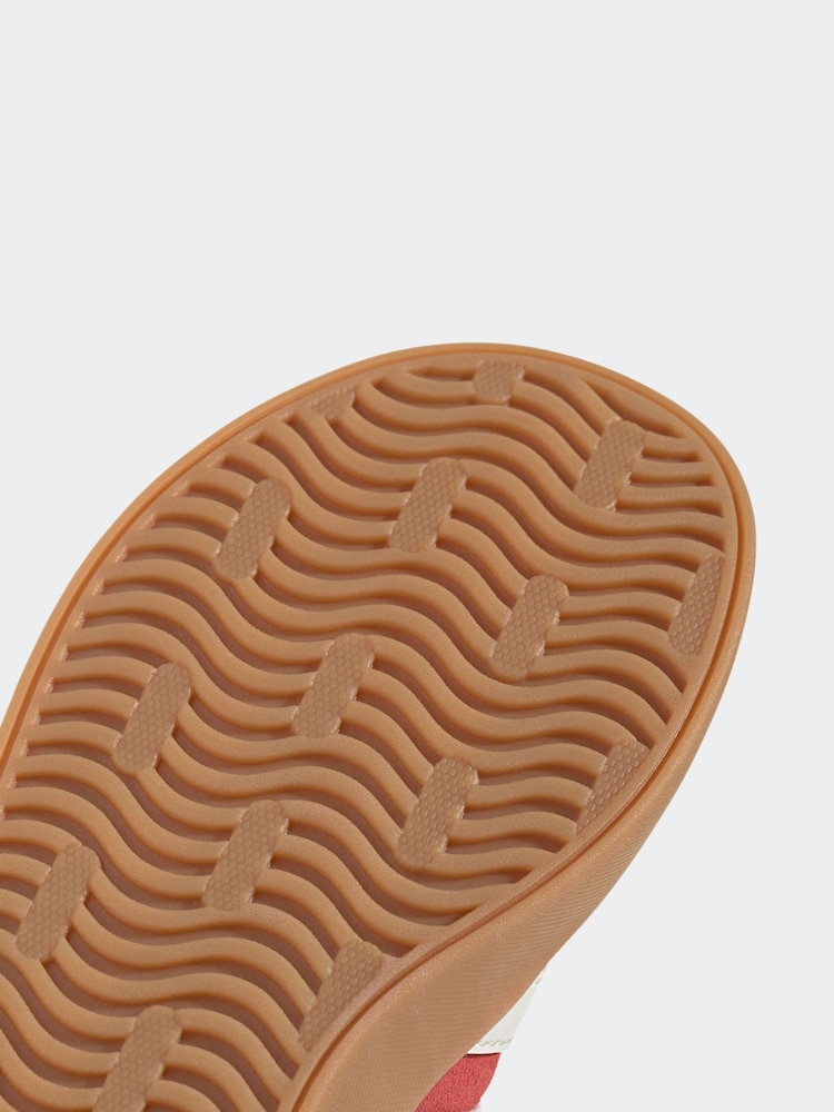 adidas Red VL Court 3.0 Trainers - Image 9 of 9